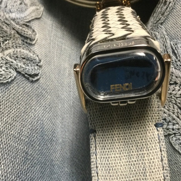 Fendi Denim Spy Bag (Unused) with Crystals - Picture 6 of 6